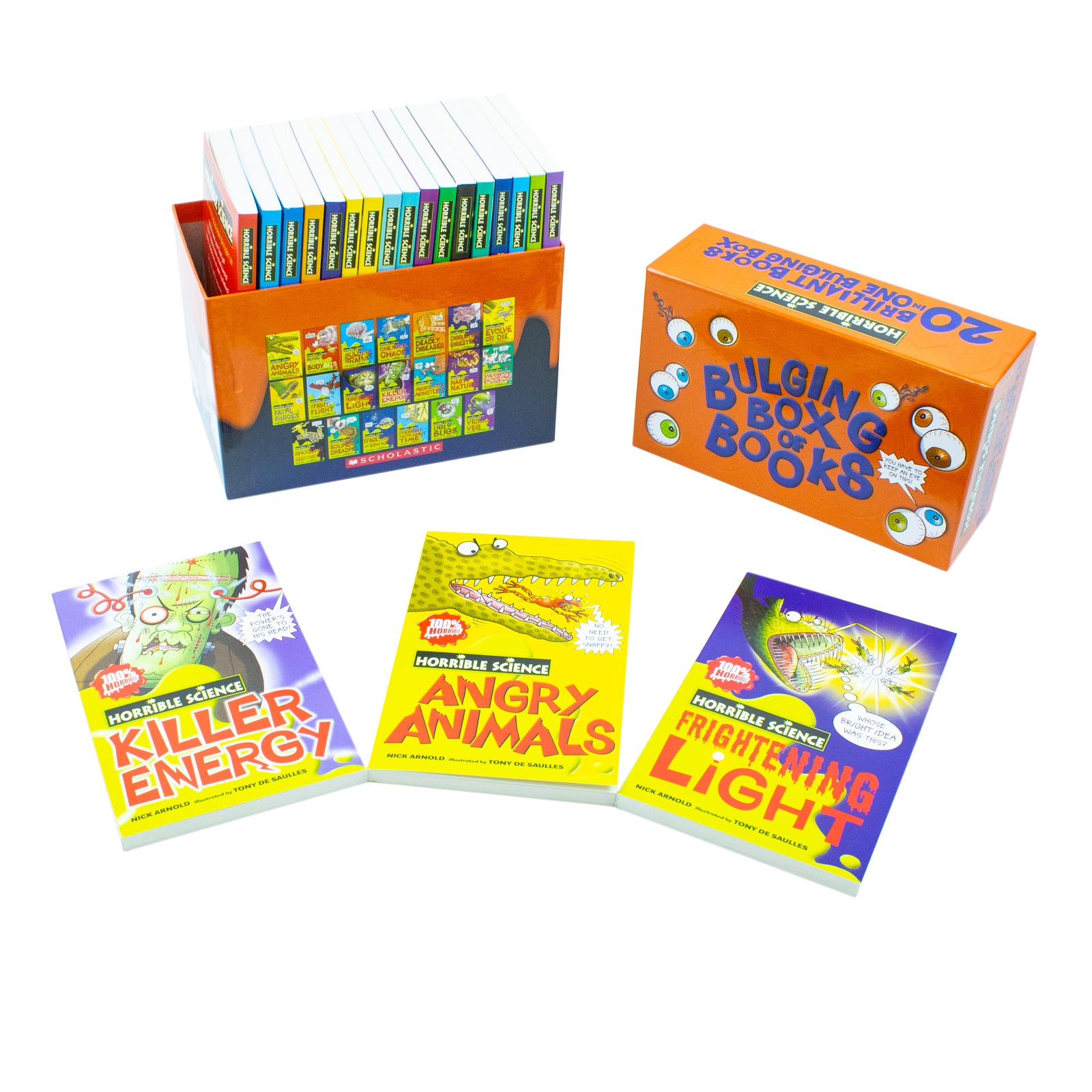Horrible Science 20 Books Box Set by Nick Arnold – Lowplex Books