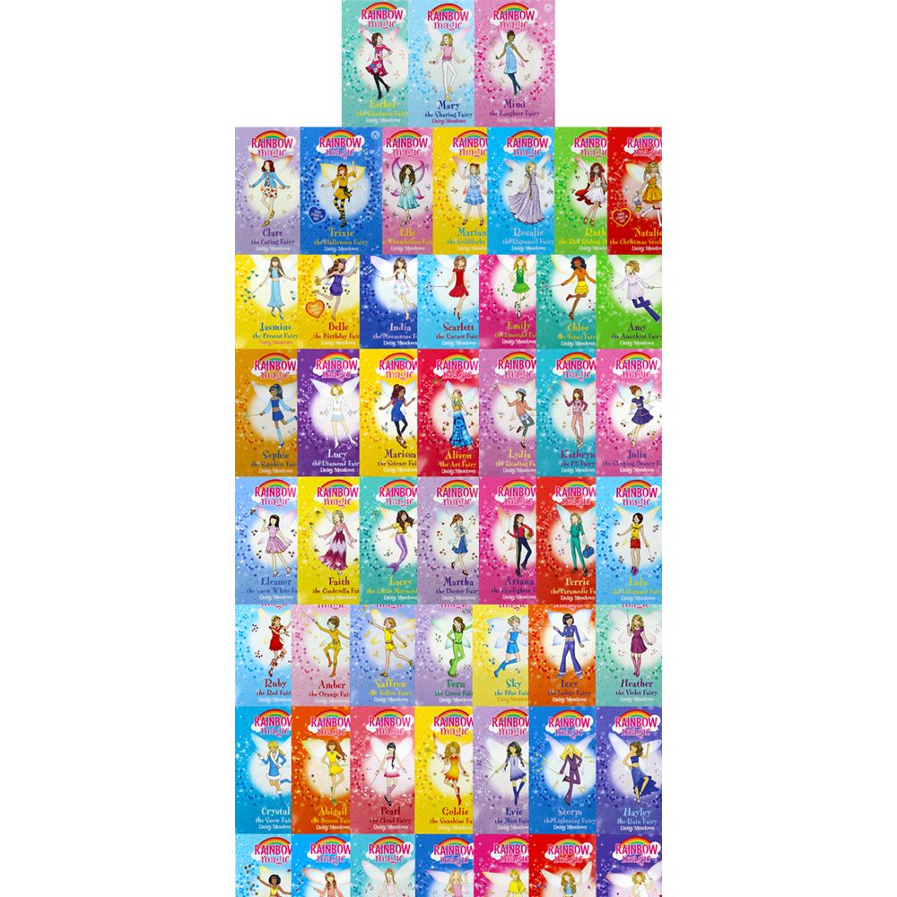 Rainbow Magic 52 Book Collection - A Must for Kids 6-12 – Lowplex