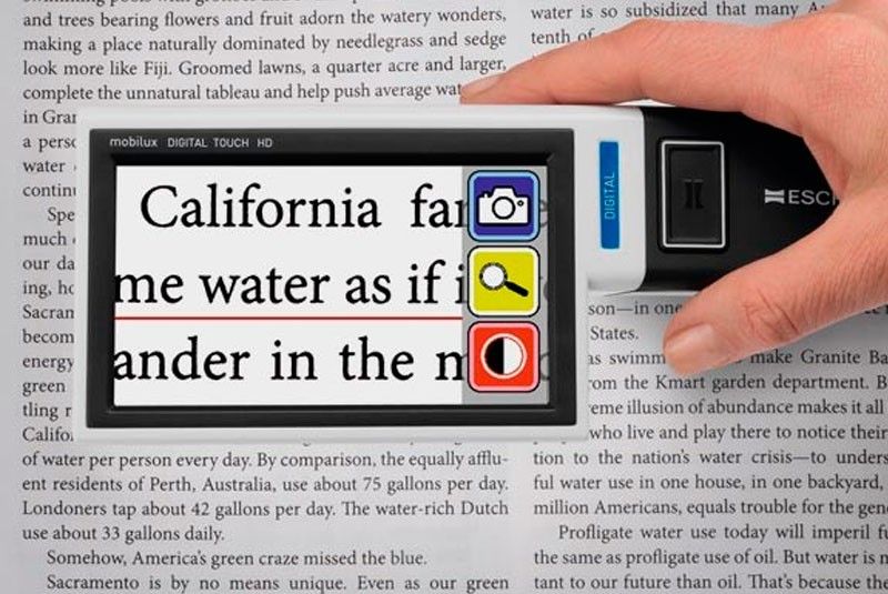 Magnifier Touch HD - Germany ESCHENBACH -For reading — Low Vision