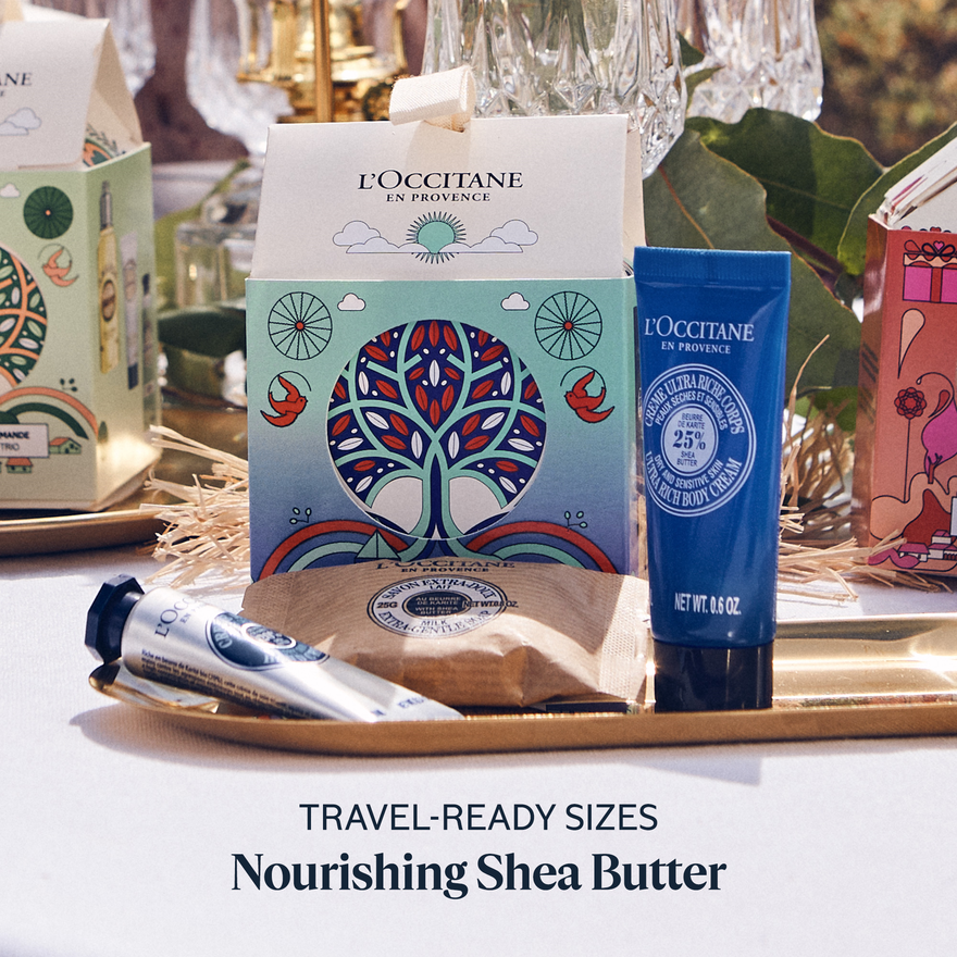 L'OCCITANE Shea Holiday Ornament Gift Set for Comforted