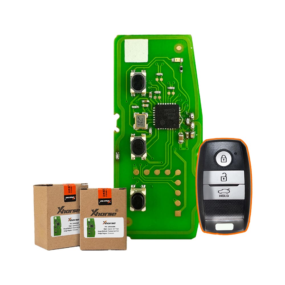 Xhorse XZKA83EN Hyundai / Kia Smart Key 3 Buttons PCB Board for