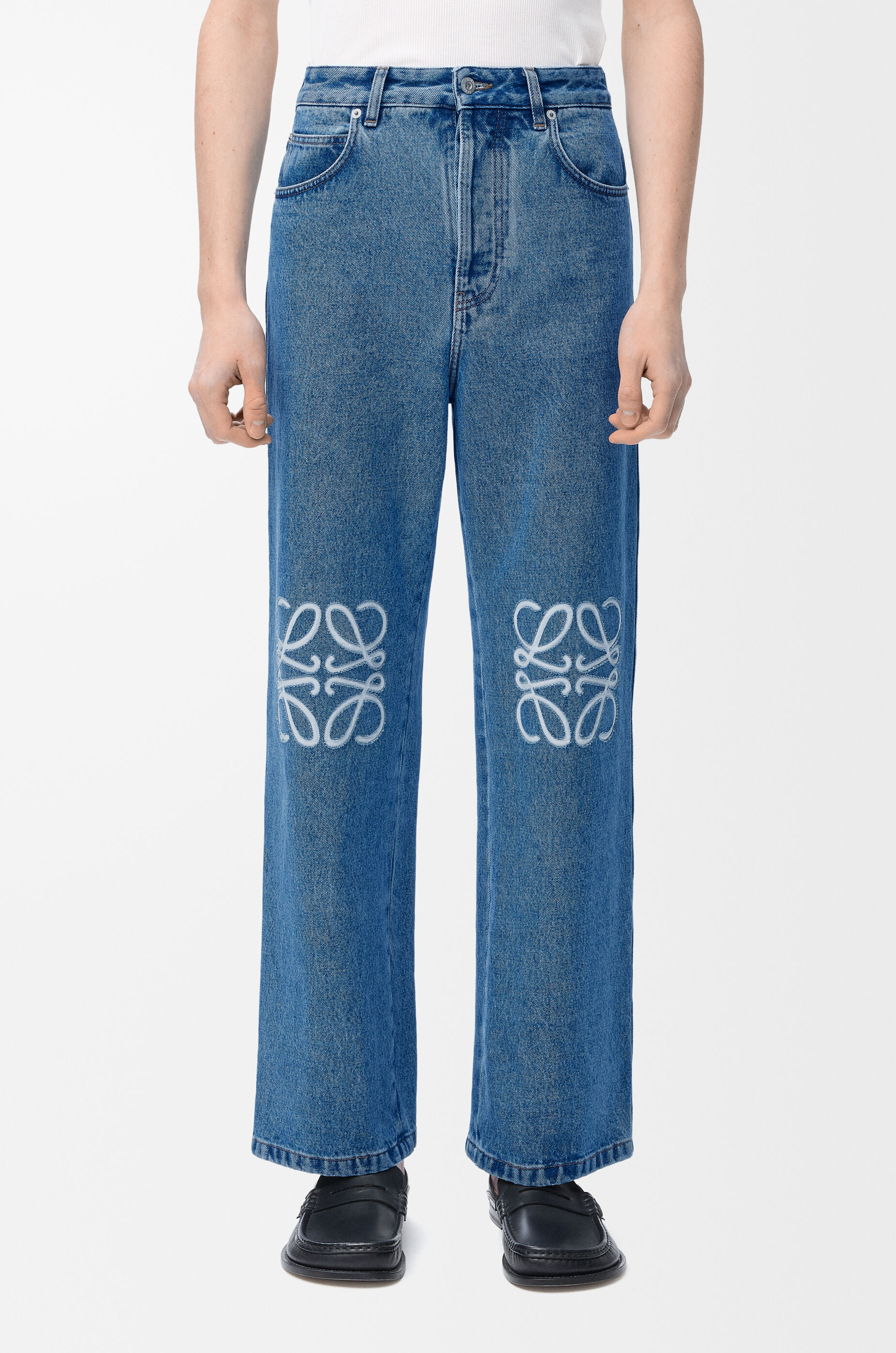 アナグラム バギー ジーンズ（デニム） ブルー - LOEWE Japan official