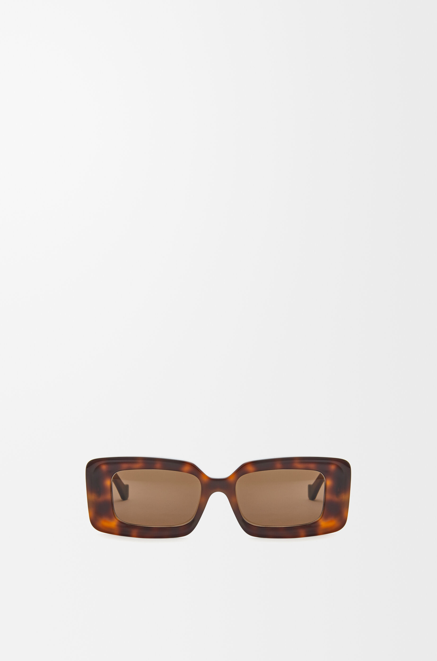 レクタンギュラー サングラス ブラウン - LOEWE Japan official website