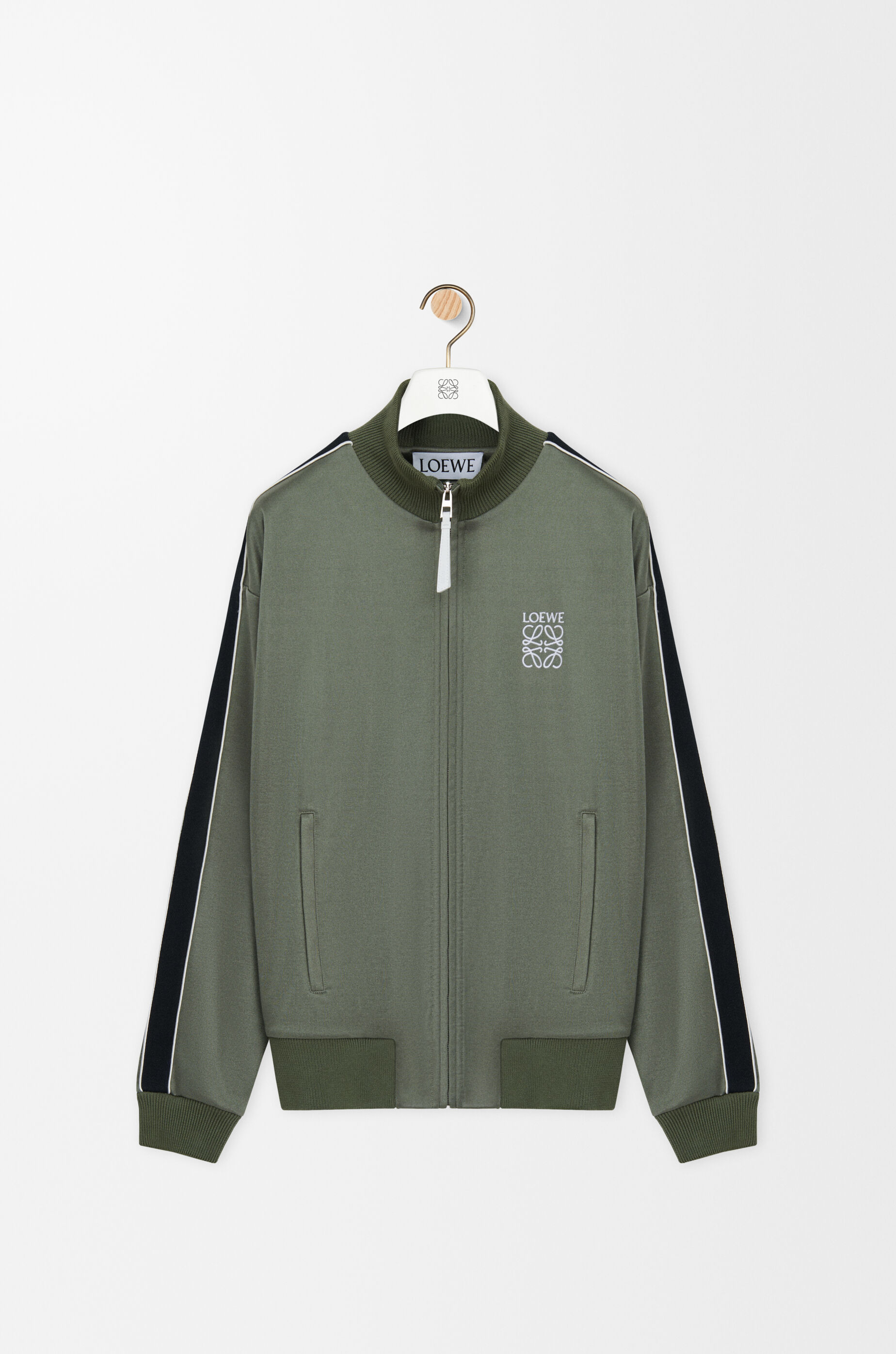トラックスーツ ジャケット（テクニカルジャージー） グリーン - LOEWE