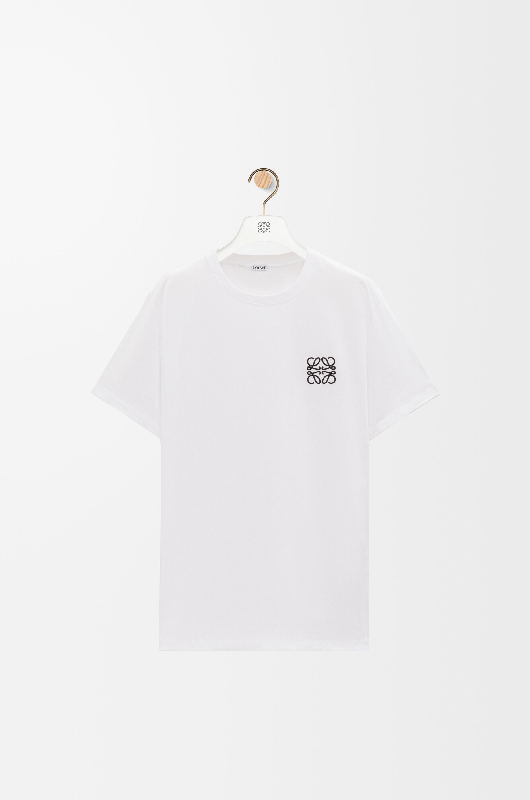 Regular fit T-shirt in cotton White - LOEWE USA Official Website