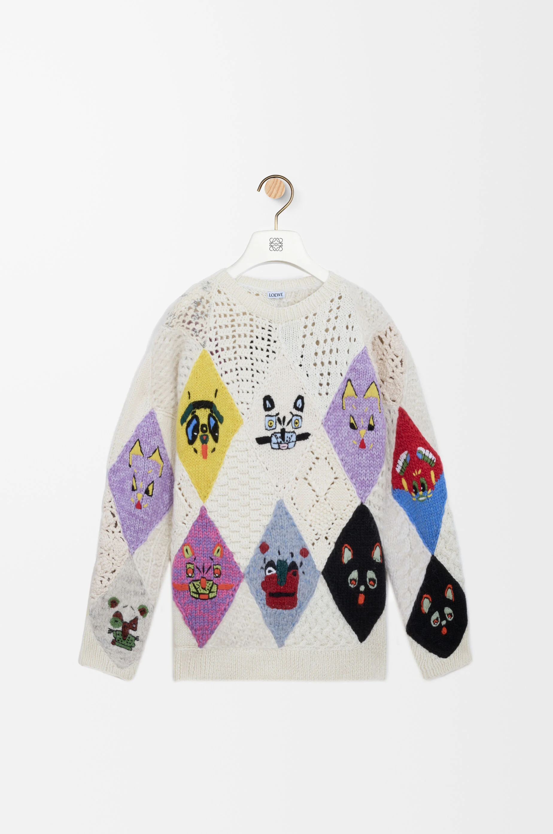 Sweater in wool Multicolor - LOEWE