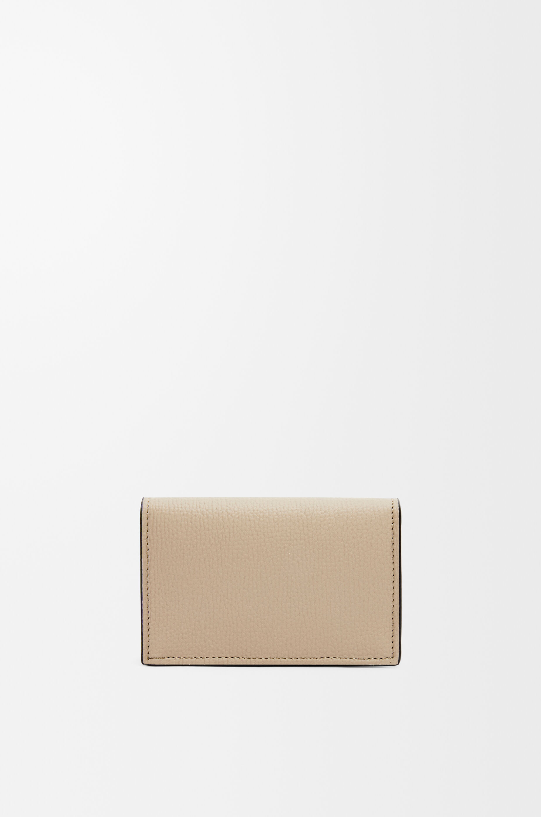 アナグラム ビジネスカードホルダー（ペブルグレインカーフ） ベージュ