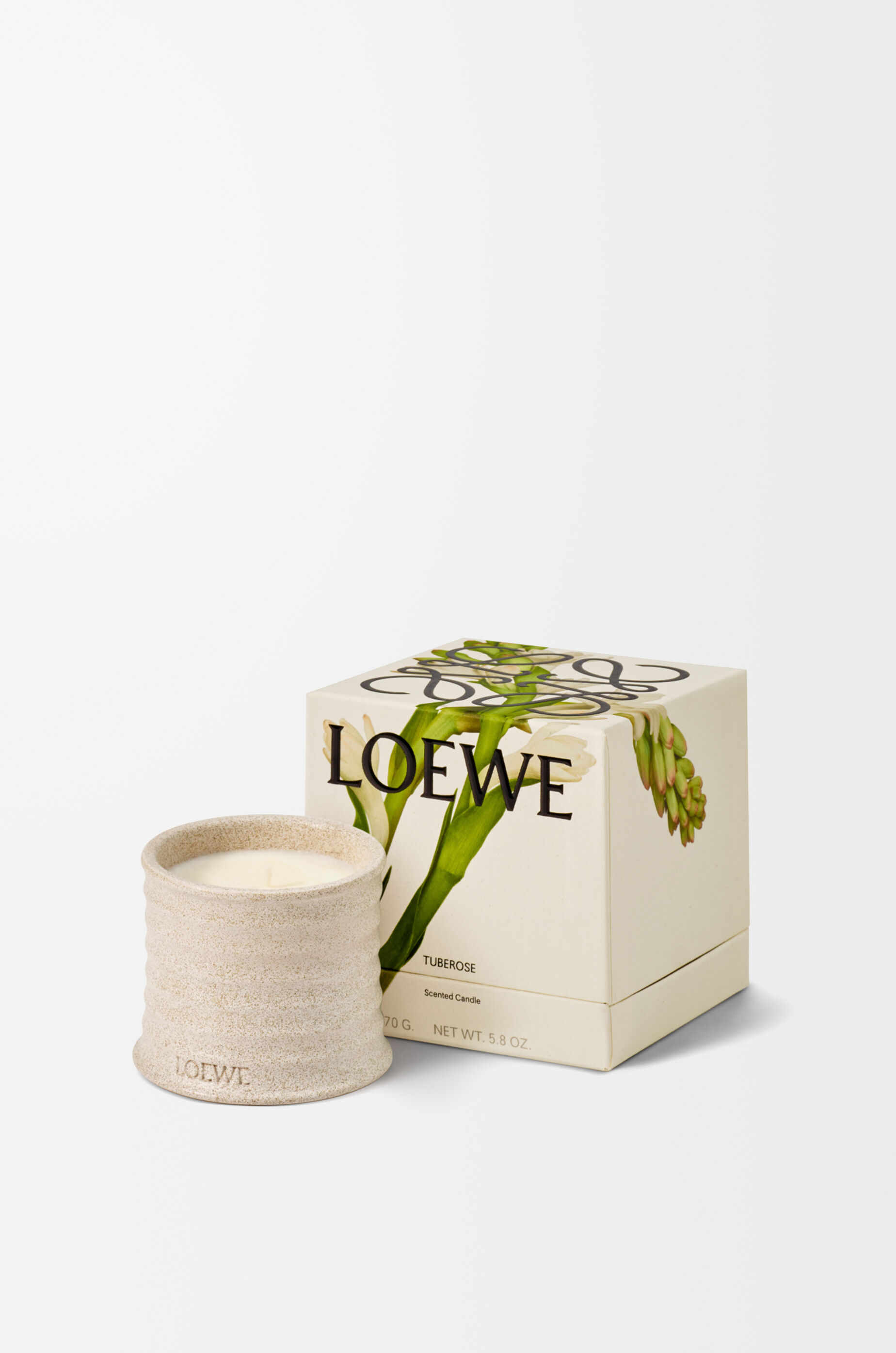 Tuberose scented candle White - LOEWE