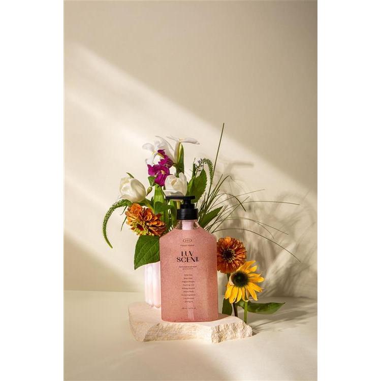 スクラブボディウォッシュ フラワーマーケット ホワイトチューリップ