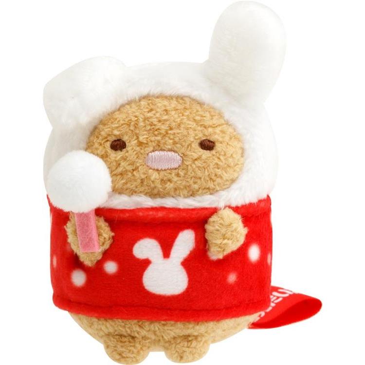 手乗りぬいぐるみ とんかつ 雪見だいふく×すみっコぐらし