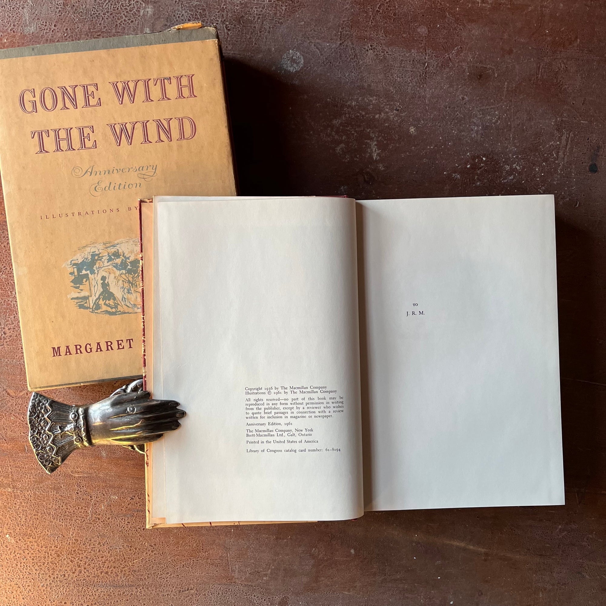 Gone With The Wind - 1961 50th Anniversary Edition - Log Cabin Vintage