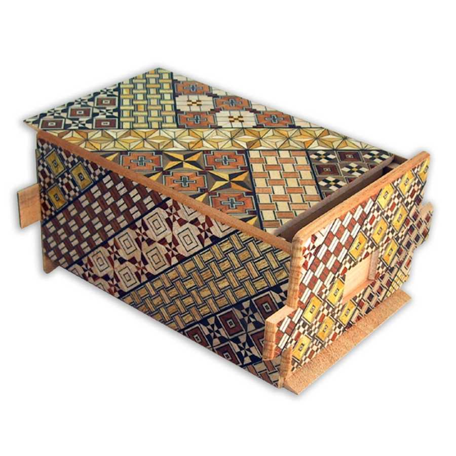 YOSEGI BOX - 5 SUN 35 + 1 STEPS - Logica Puzzles