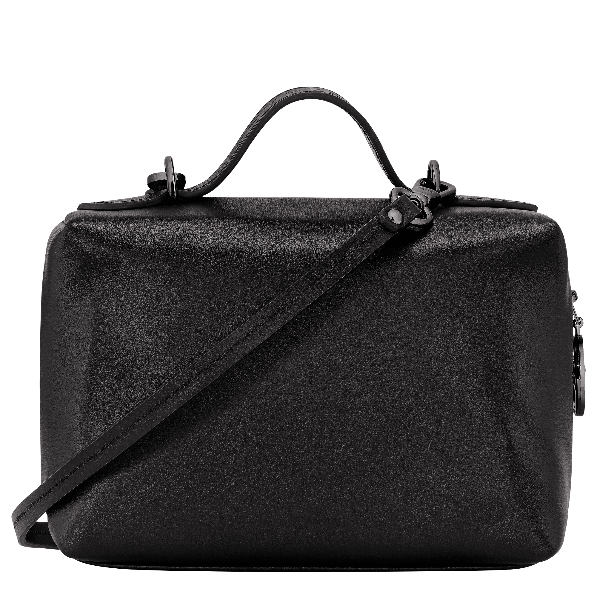 Le Pliage Xtra XS Vanity Black - Leather | Longchamp US