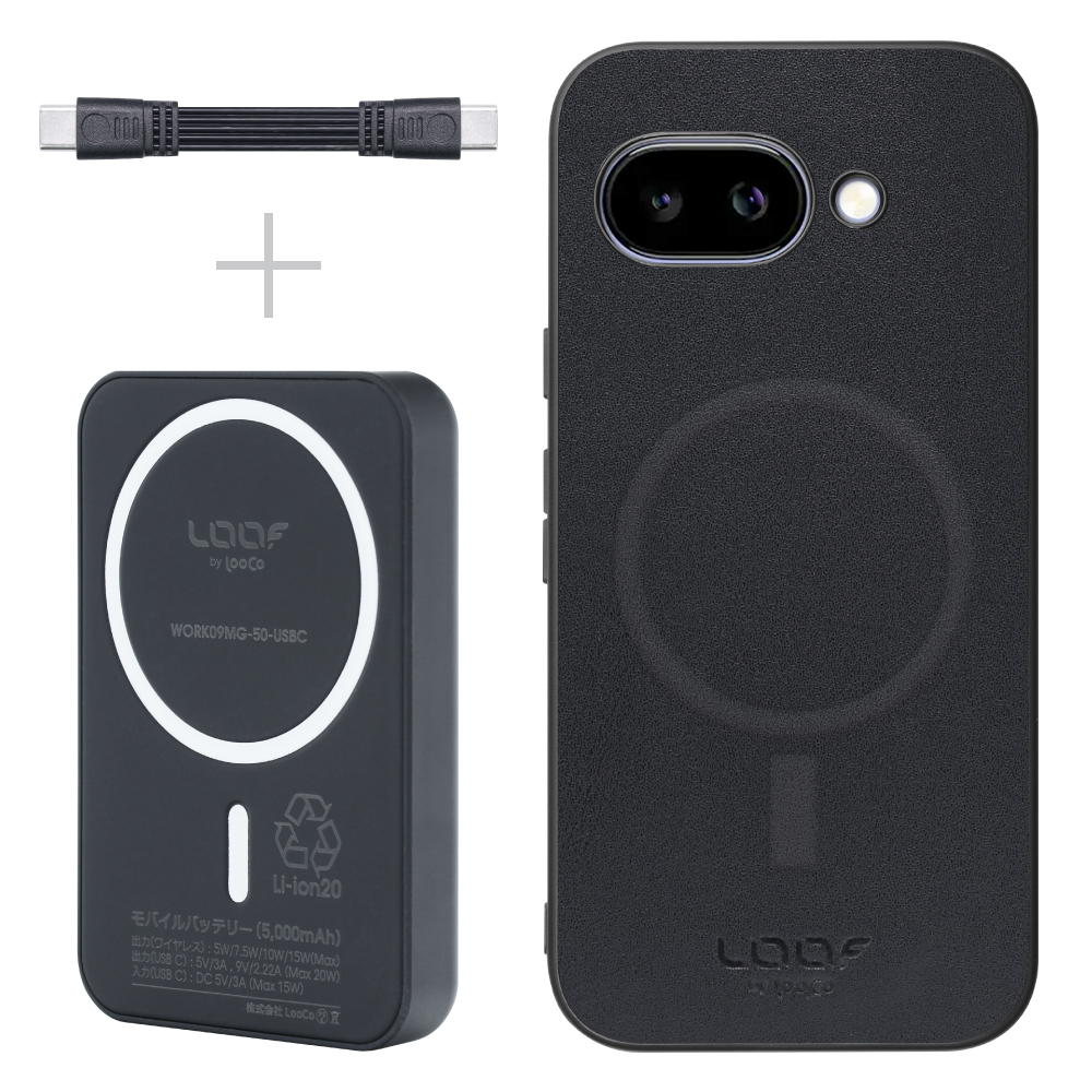 LooCo Official Shop / [ Mag+ BATTERY-SHELL ] Google Pixel 9a
