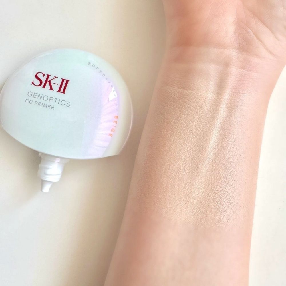 SK-II Genoptics CC Primer SPF50+ PA++++ Natural Beige - Radiant