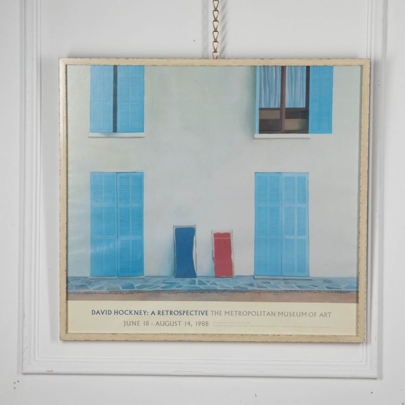 20th Century David Hockney Retrospective Poster - WD2832557