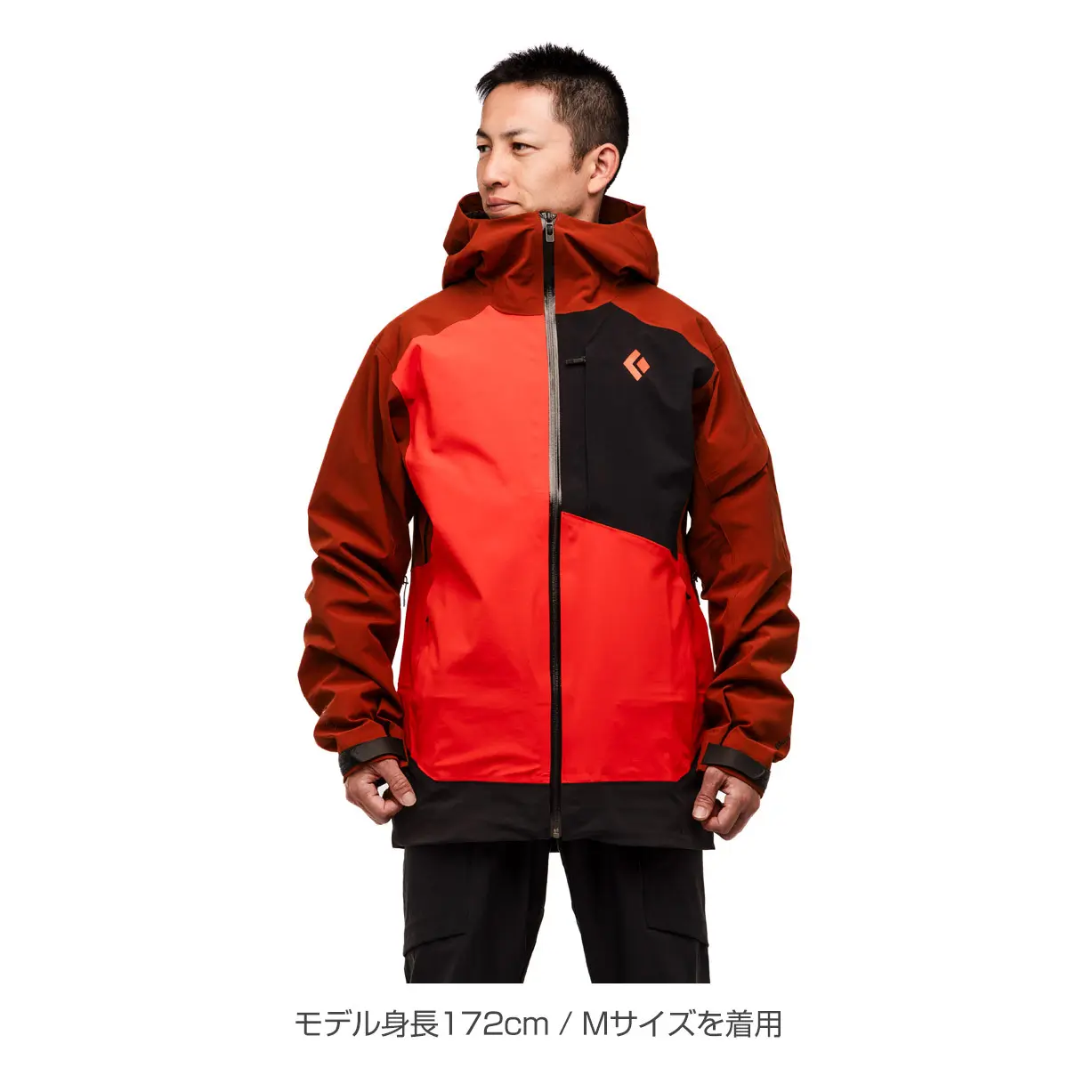 OUTLET】メンズ リーコンストレッチスキーシェル (タンドラ/アンバー M