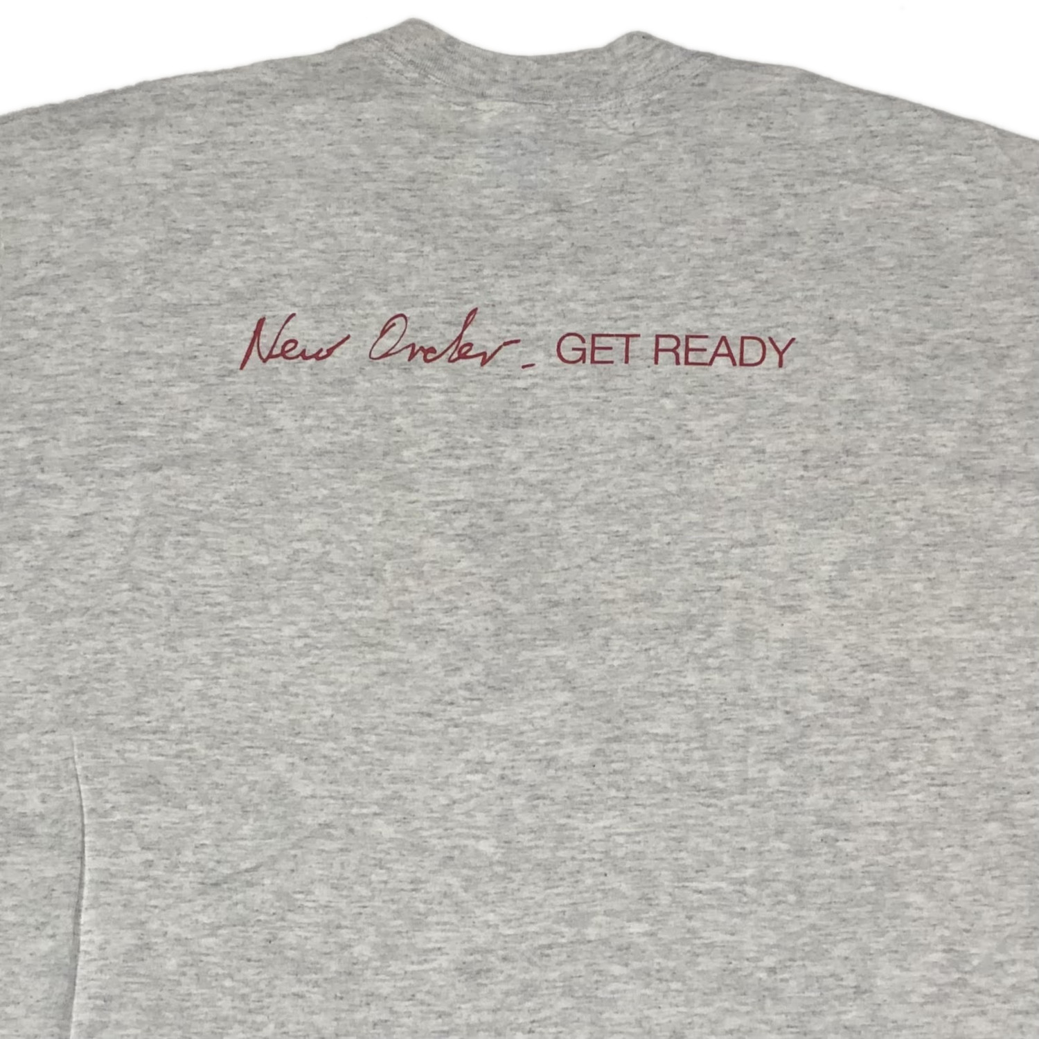 EARLY 2000's NEW ORDER / GET READY / S/S TEE｜Tシャツ専門の