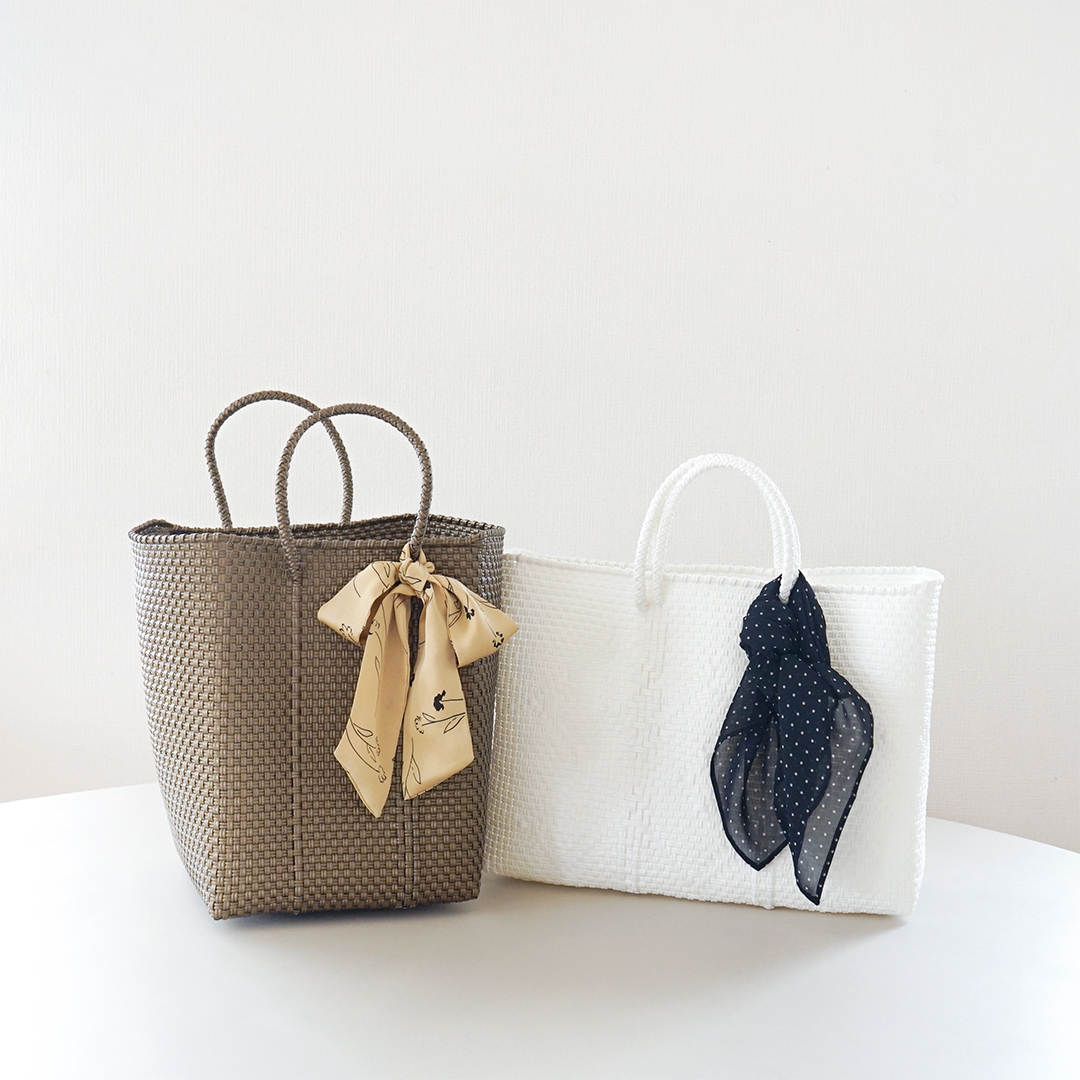 MERCADO BAG - ROMBO - White (S) | Letra｜レトラ公式通販