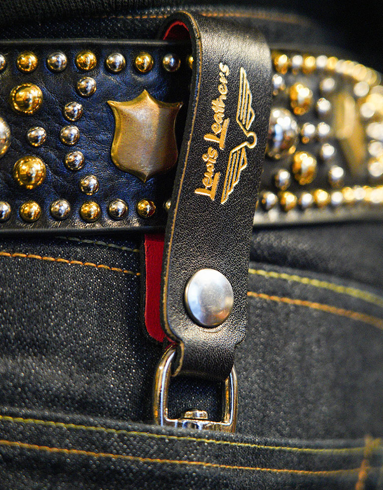 Lewis Leathers Belt Loop Keyring Mk1 - Lewis Leathers Japan