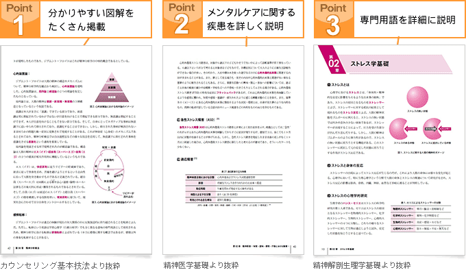 教材の特長 - メンタルケア｜LEC東京リーガルマインド