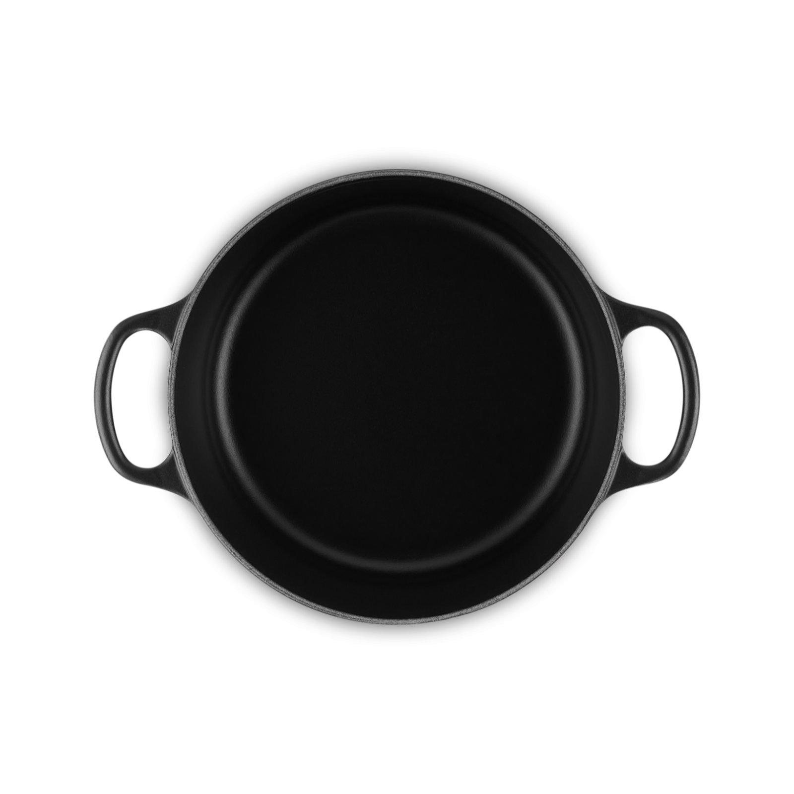 シグニチャー ココット・ロンド 22cm マットブラック (ブラックマット