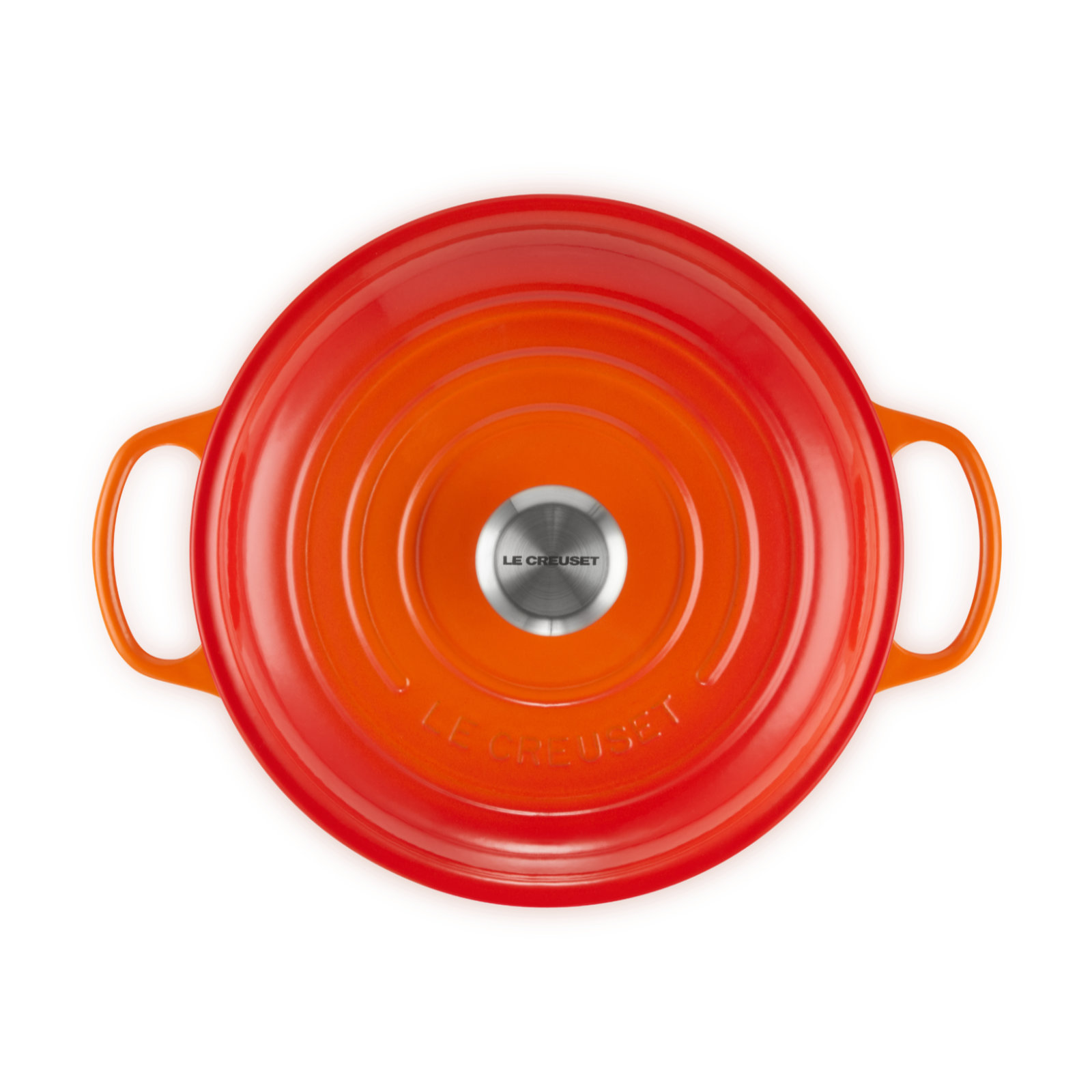 シグニチャー ビュッフェ・キャセロール 26cm オレンジ (シルバー