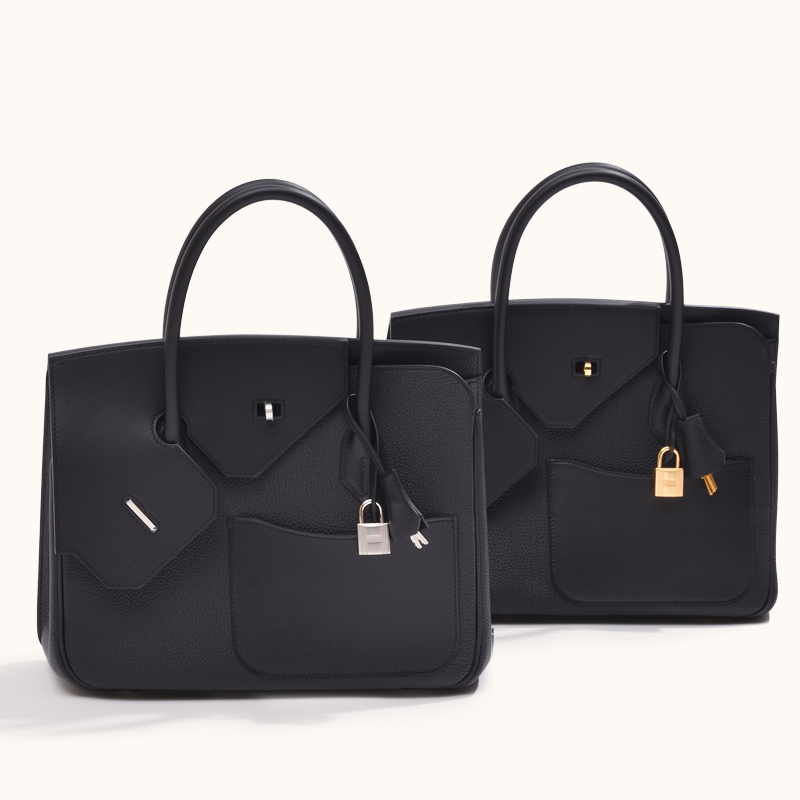 エルメス バーキン無秩序 30 ブラック トゴ/スイフト/ヴァッシュ