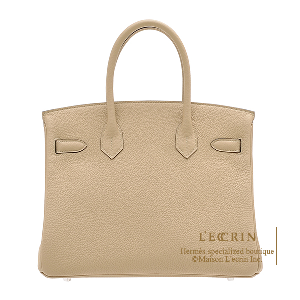 エルメス バーキン30 トレンチ トゴ シルバー金具 | エルメス