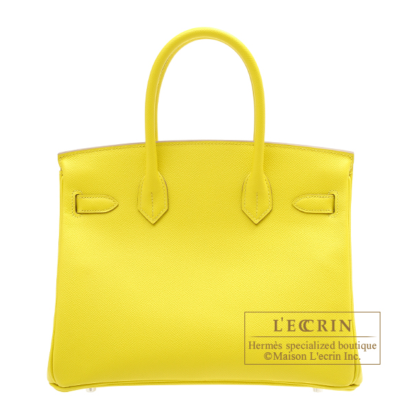 エルメス バーキン30 ライム ヴォーエプソン シルバー金具 | エルメス