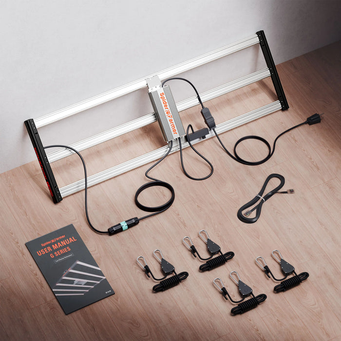 Spider Farmer G4500 320W Full Spectrum LED Grow Light — LED Grow