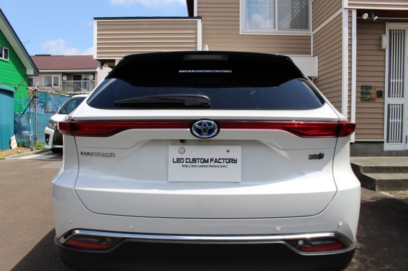 80 ハリアー 純正加工 アッパーテールランプ ウィンカー追加 バック