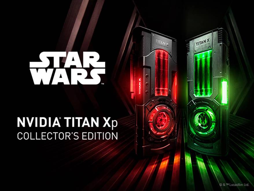 NVIDIA Titan Xp Collectors Edition Star Wars Jedi Order Graphics