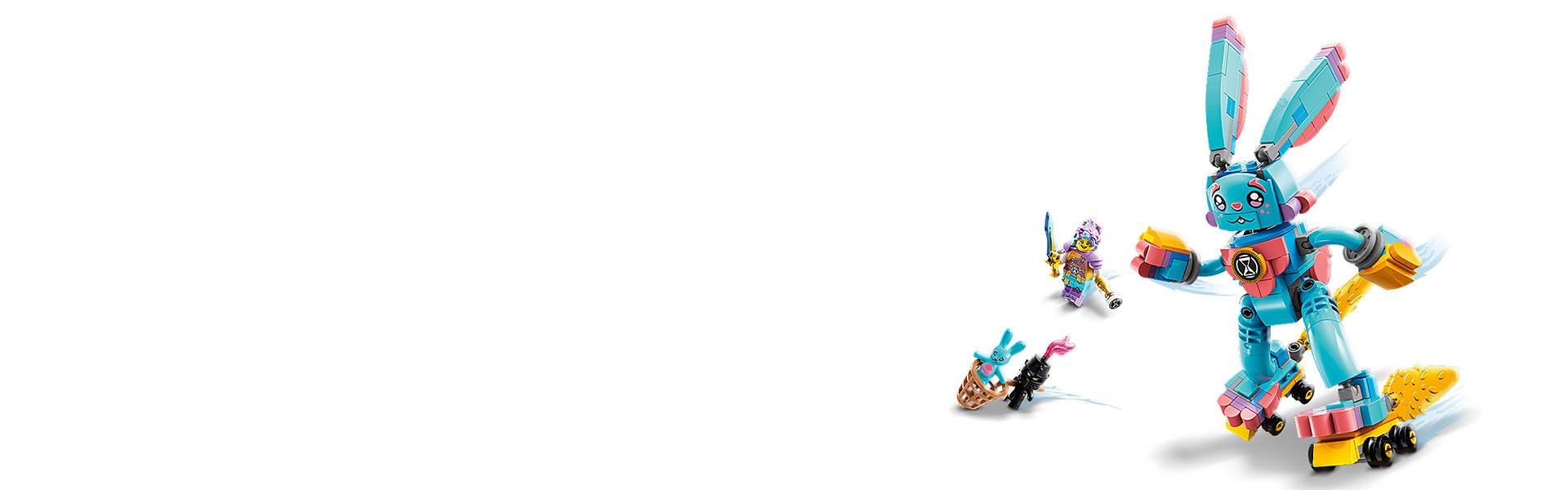 イジーとウサウサ・バンチュー 71453 | レゴ®ドリームズ |レゴ®ストア