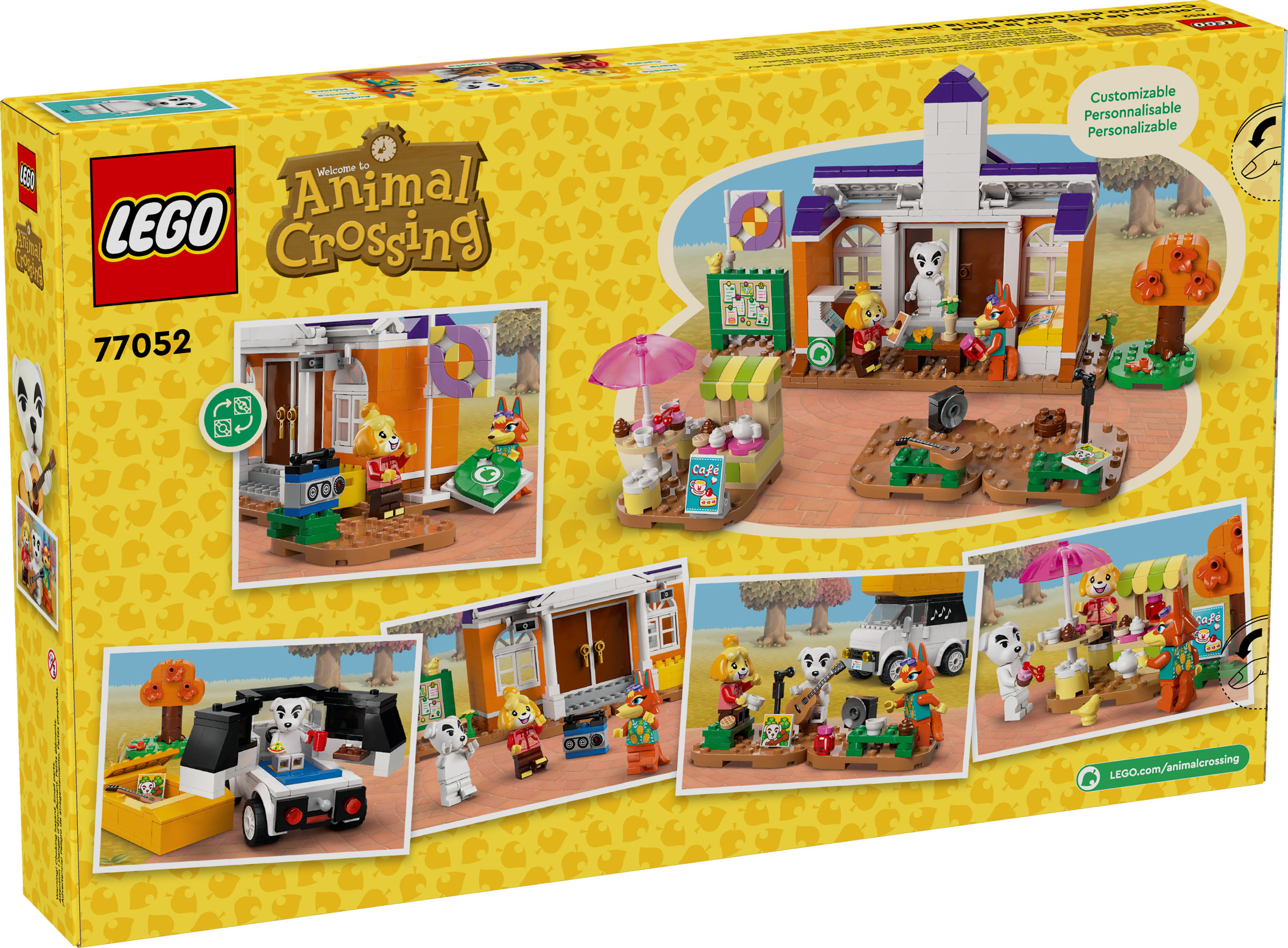 広場で とたけけライブ 77052 | Animal Crossing™ |レゴ®ストア公式