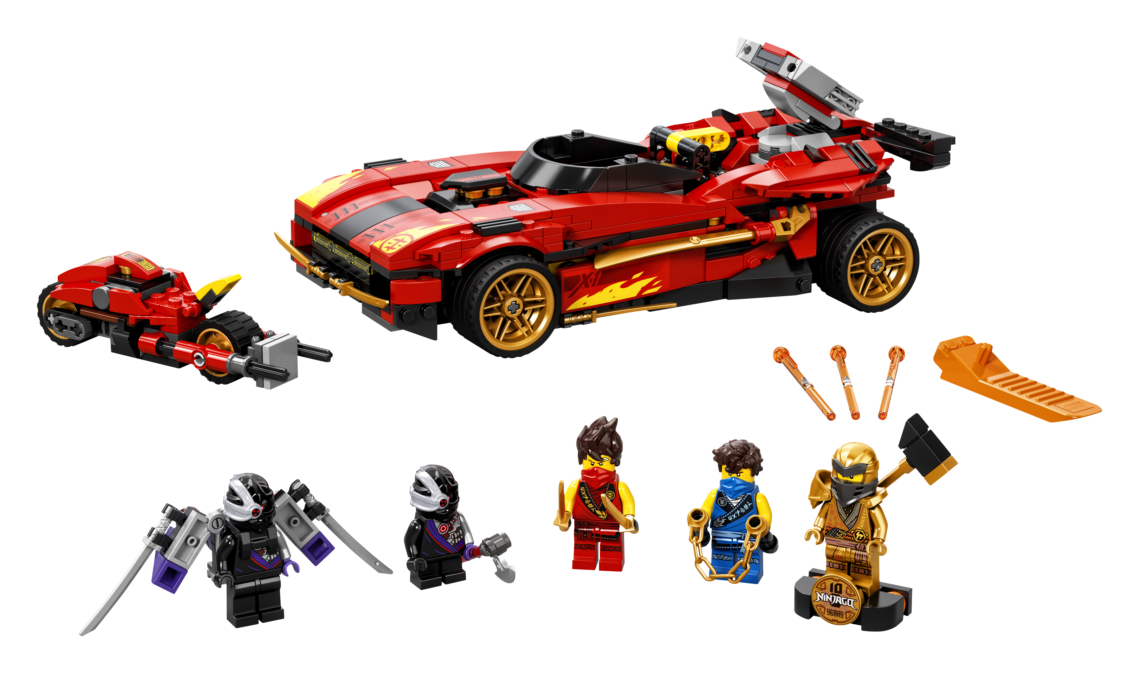 X-1 Ninja Charger 71737 | NINJAGO® | Buy online at the Official