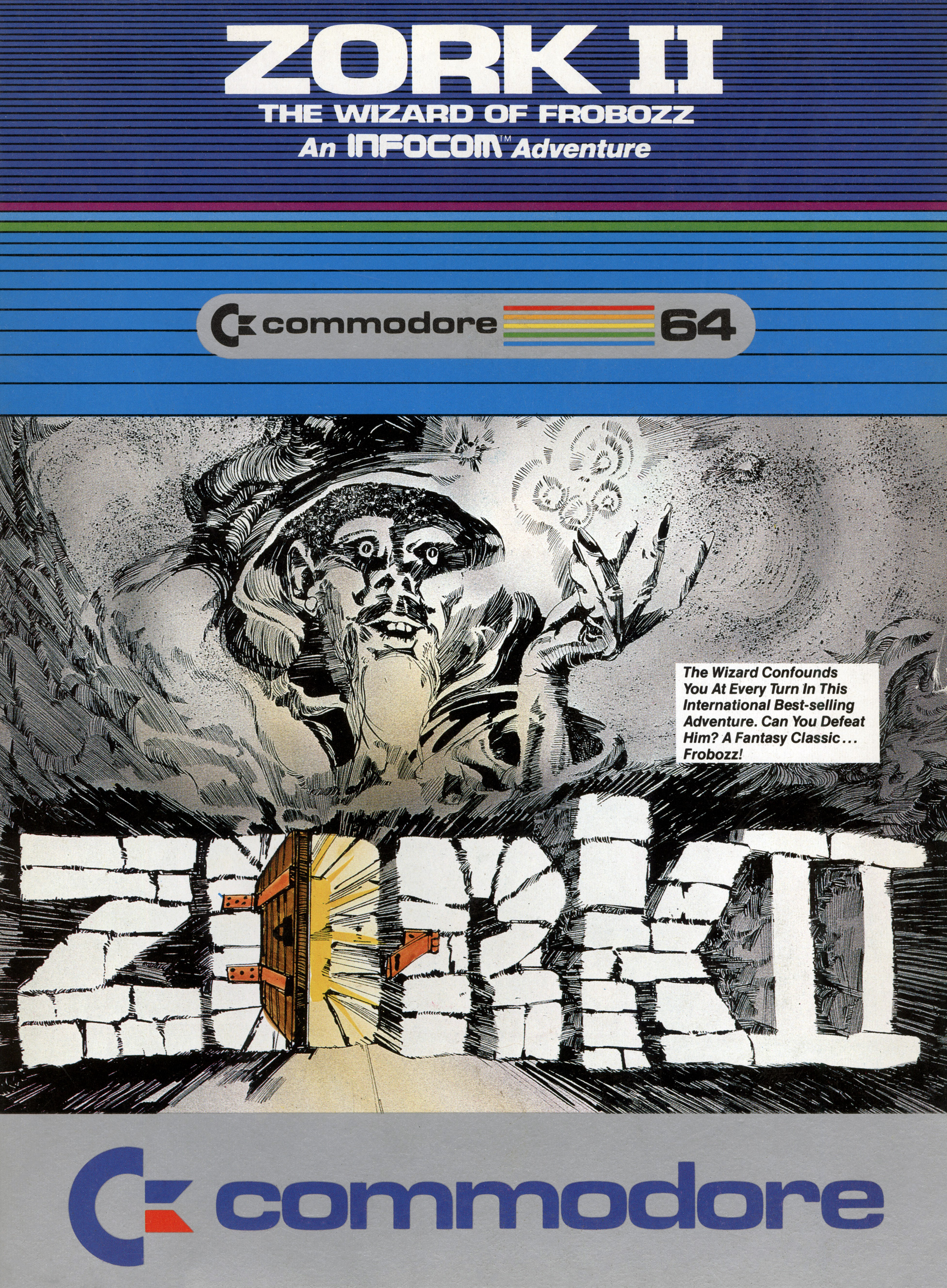 Zork II: The Wizard of Frobozz - Commodore 64 Game - Download Disk