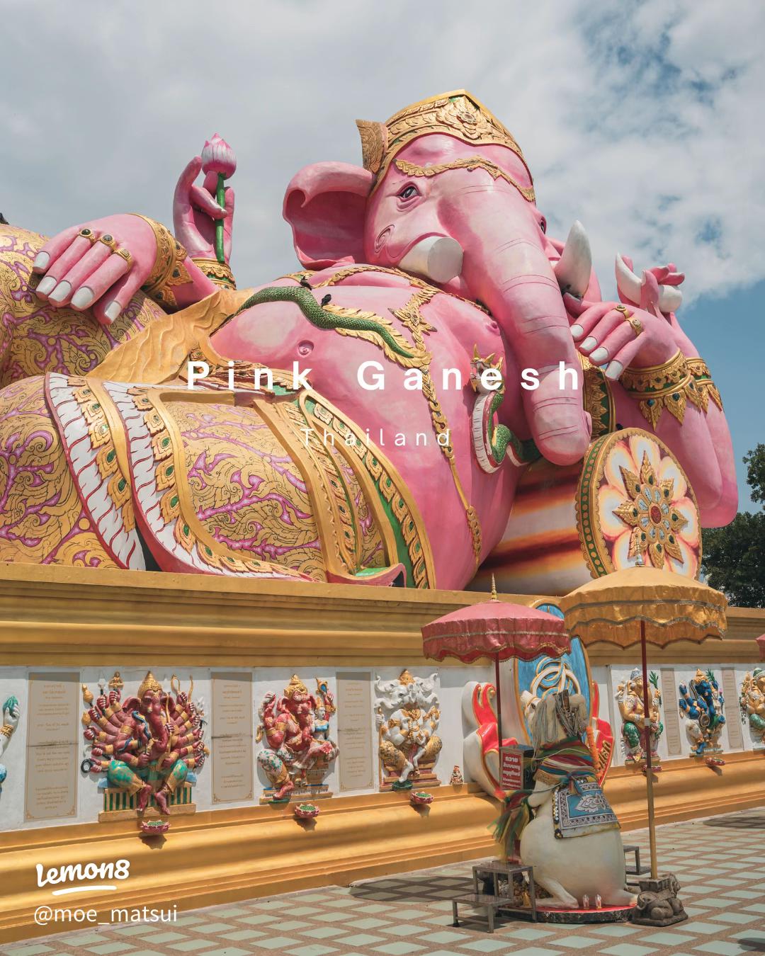 願いが3倍速で叶うピンクのガネーシャ【タイ】