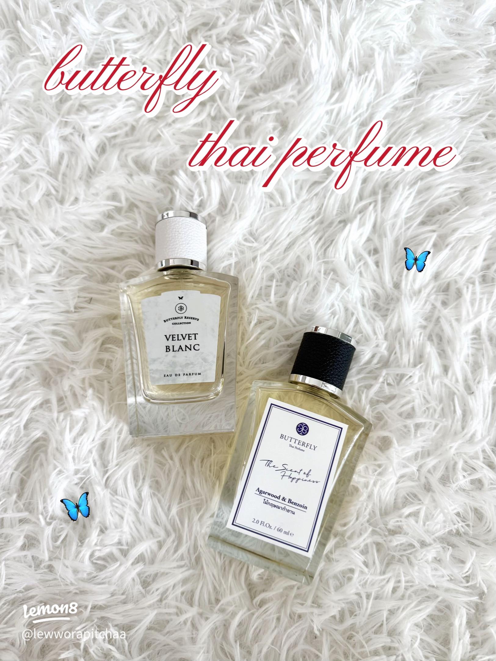 รีวิวน้ำหอม Butterfly Thai: ไม้กฤษณากำยานและ Velvet Blanc