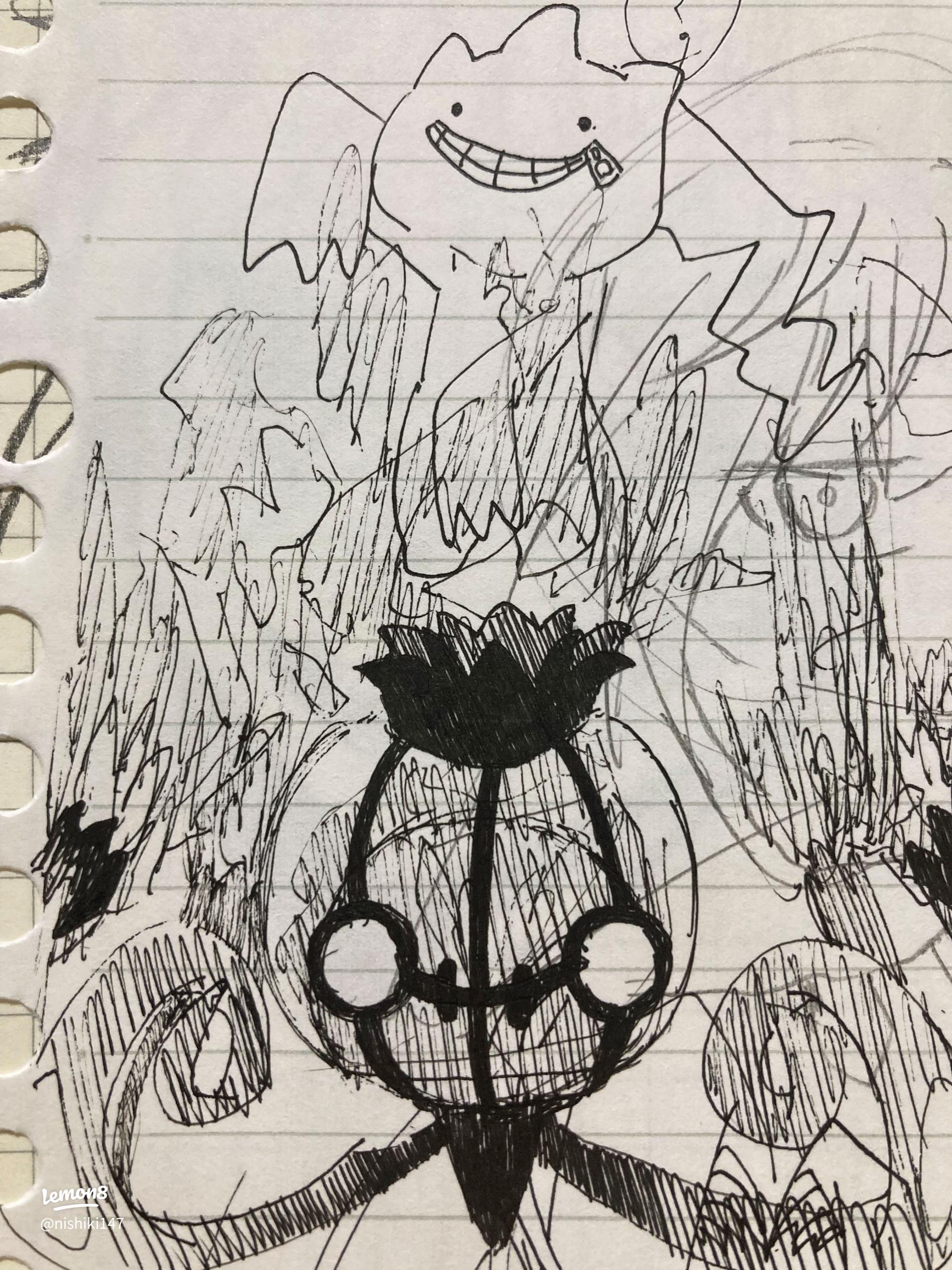 半年ぶりに描いたポケモンのイラスト｜アナログ落書きの魅力を語る