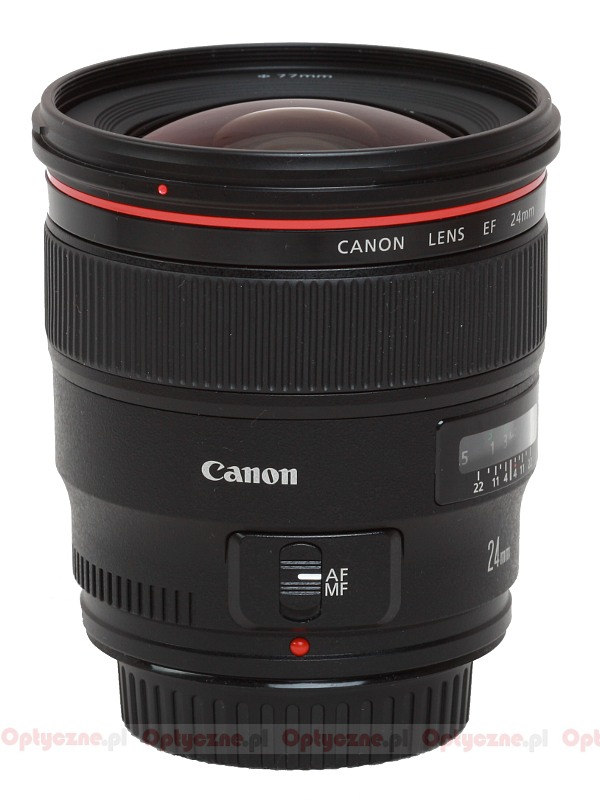 Canon EF 24 mm f/1.4L II USM - LensTip.com