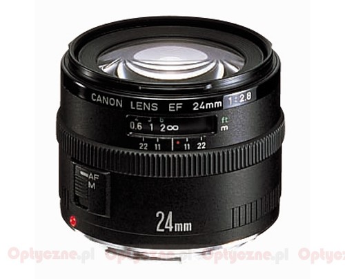 Canon EF 24 mm f/2.8 - LensTip.com