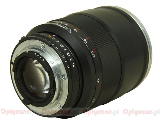 Carl Zeiss Distagon T* 35 mm f/1.4 ZE/ZF.2 review - Build quality