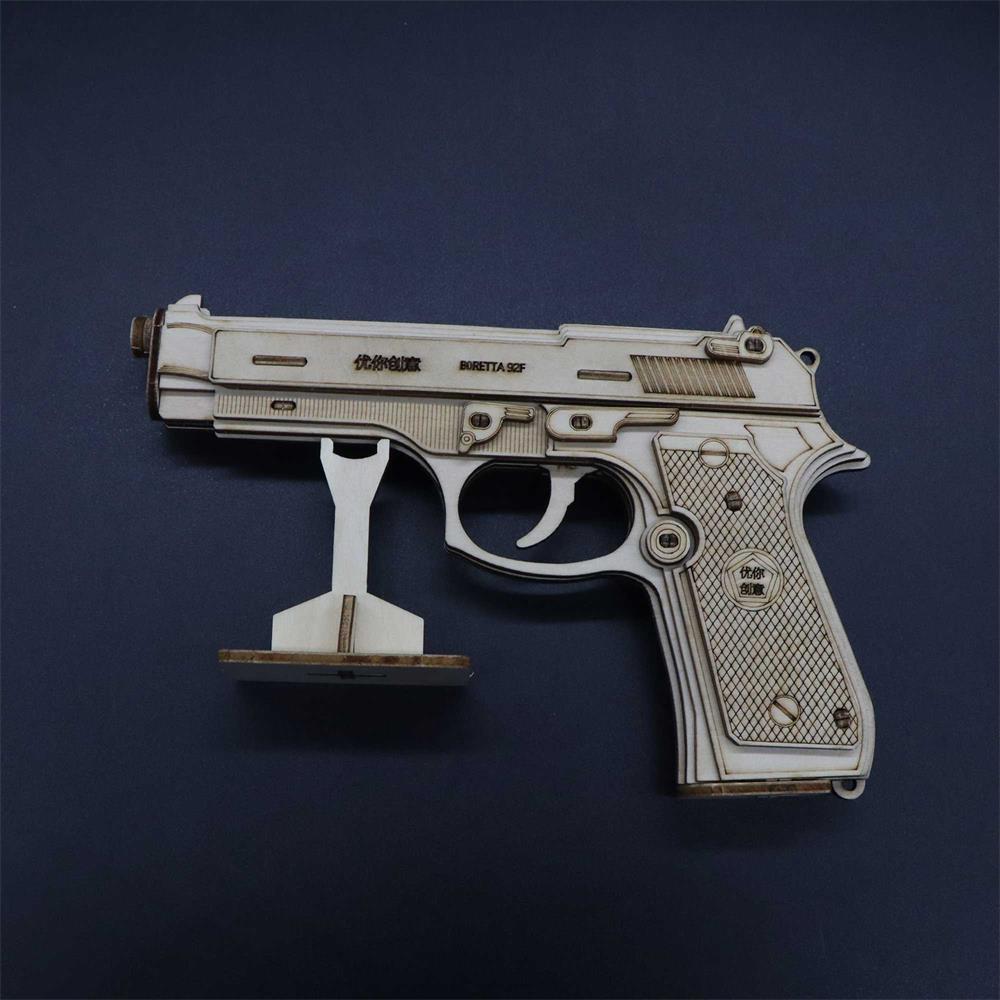 Beretta M92F Wooden Model Pistol – Leones Marvelous Items