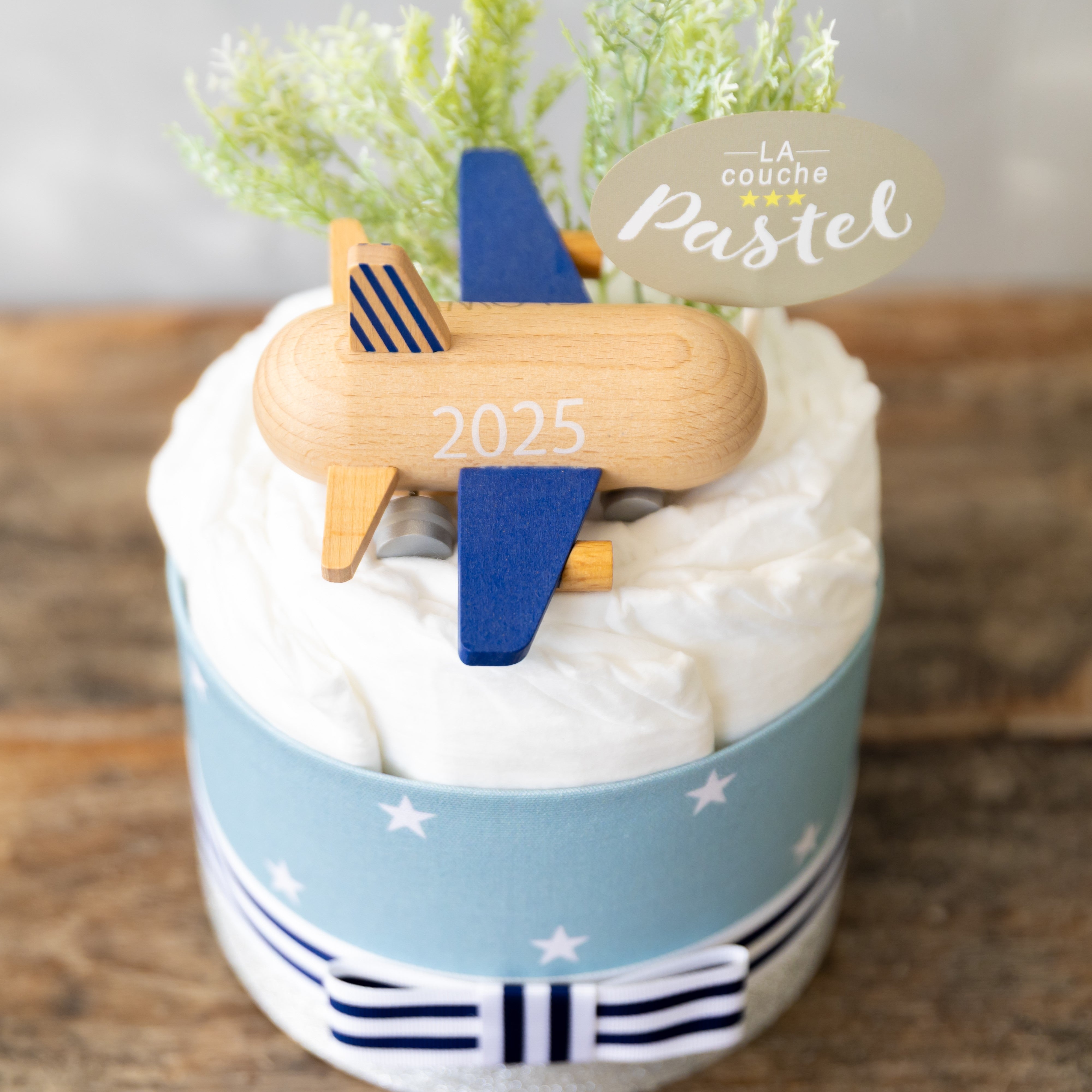 2025ロゴ入り「kiko+」のmini jet付オーガニックダイパーケーキ