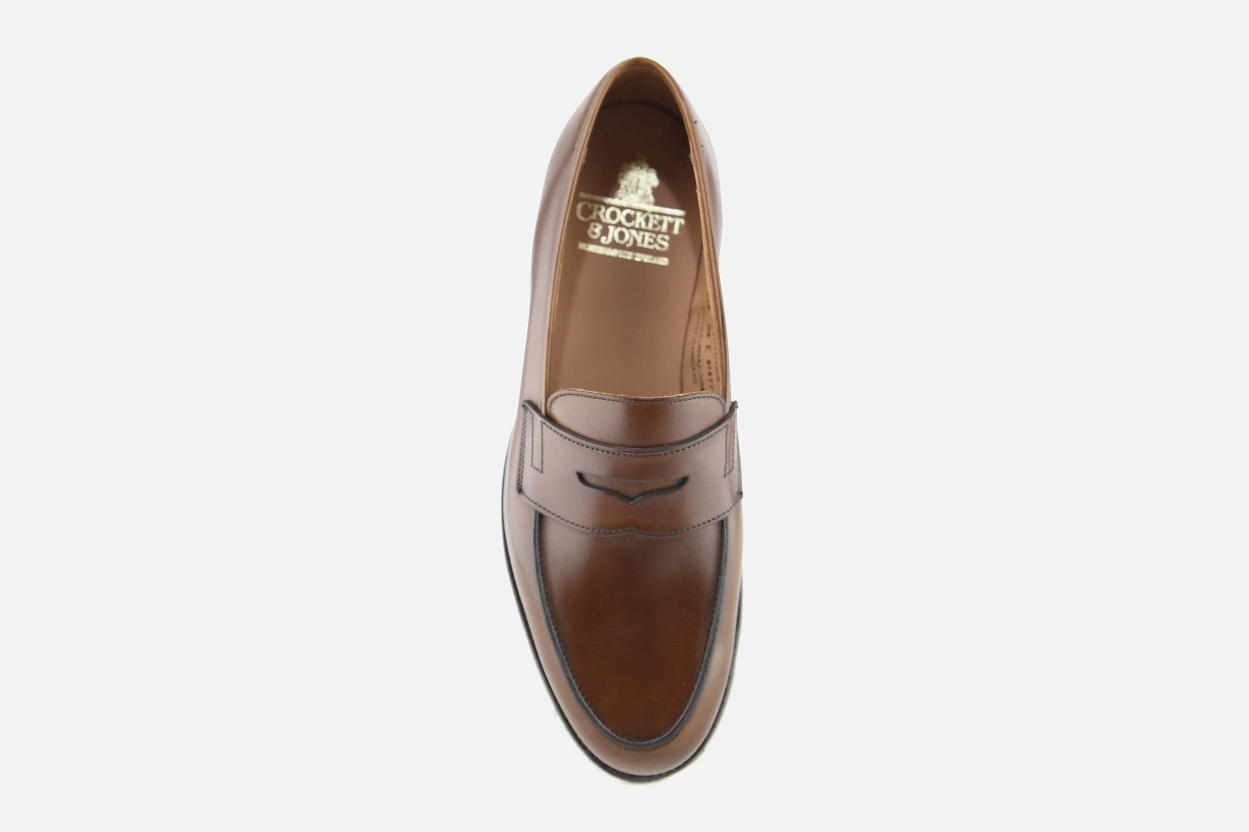 Crockett & Jones - GRANTHAM 2 BROWN Loafers on labotte