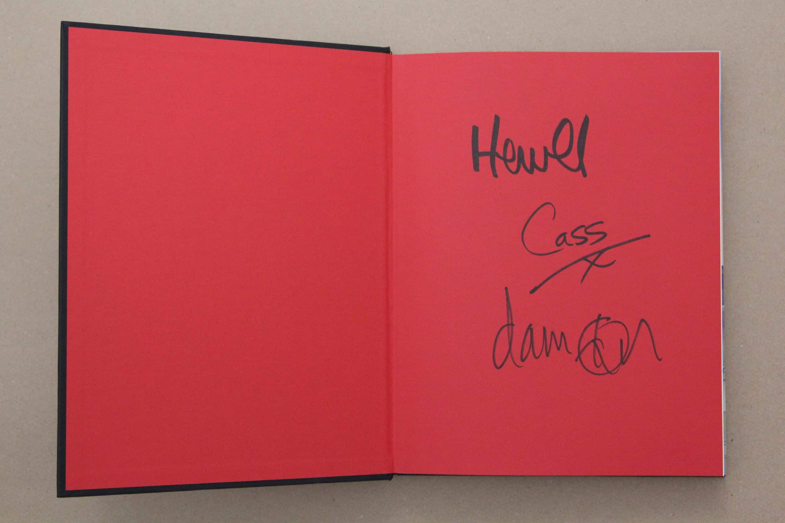 Gorillaz - Rise of the Ogre - Signed by Damon Albarn & Jamie