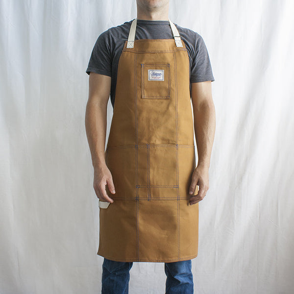 GOOD PRINT 60's〜 VINTAGE WORK APRON USA Scotsman Classic Apron