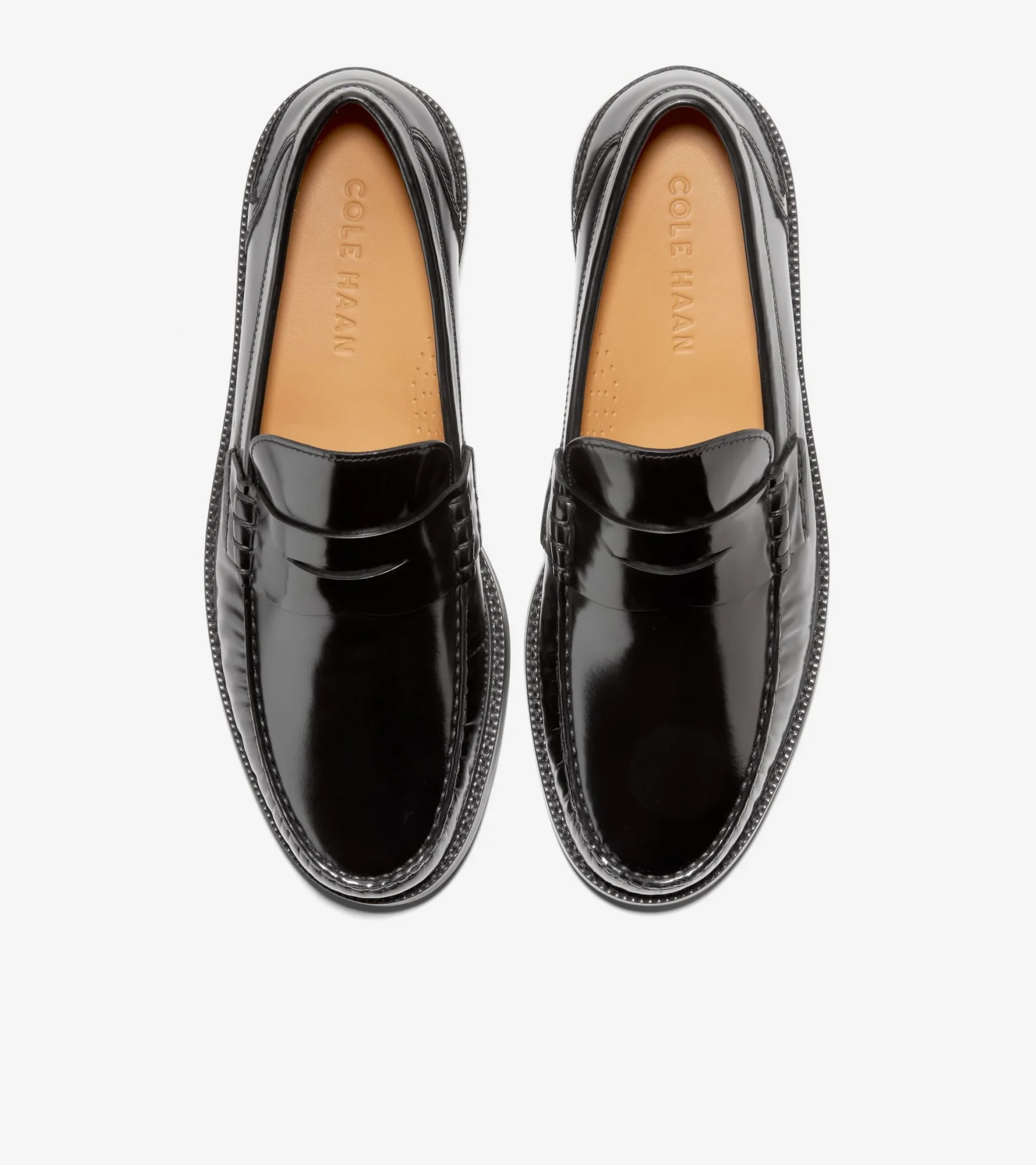 Cole Haan Men's Pinch Penny Loafer Black Brushoff | Laurie's Shoes