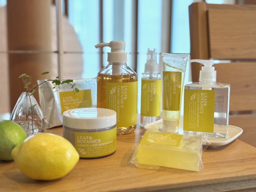 レモンライムの香り好きな人へおすすめ！リーフ＆ボタニクスのレモン